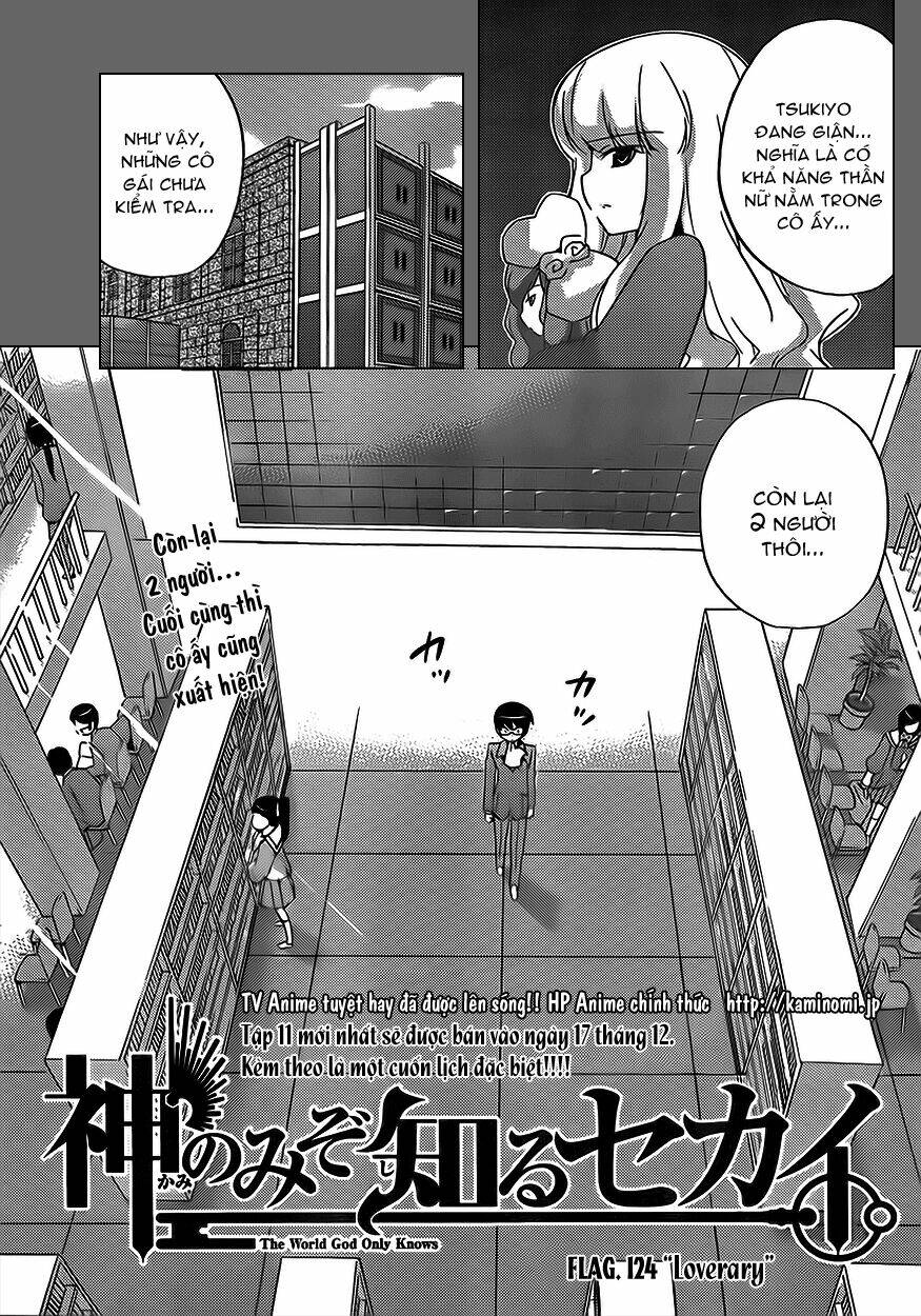 The World God Only Knows - Kami nomi zo Shiru Sekai Chapter 124 - Trang 2