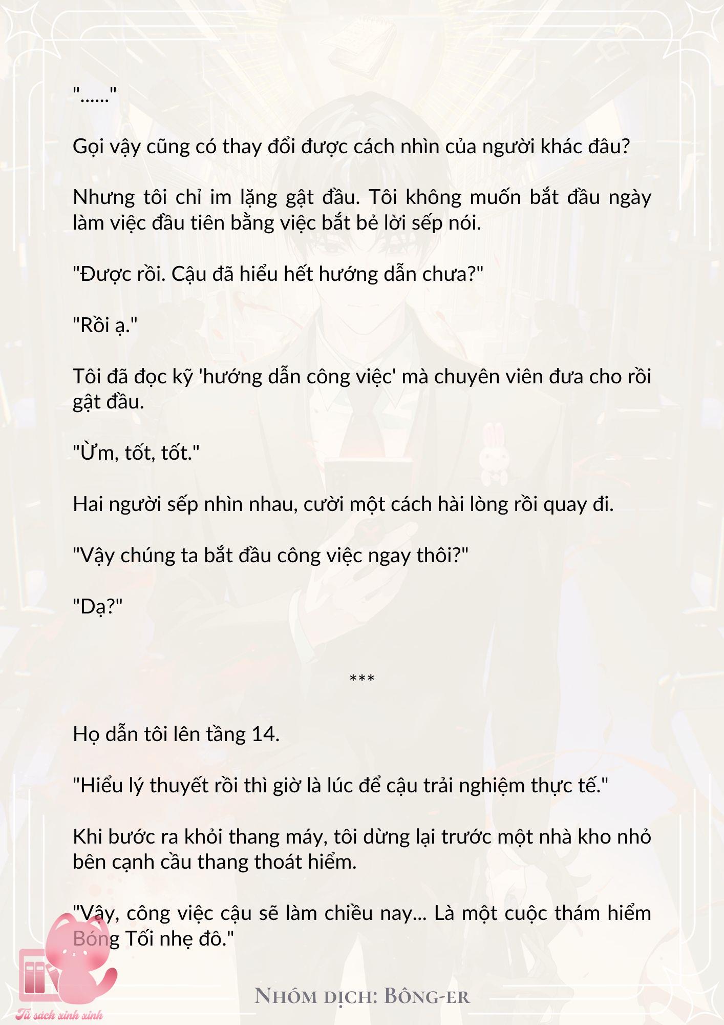 Dù Rơi Vào Truyện Kinh Dị Tôi Vẫn Phải Đi Làm Chap 7 - Trang 2